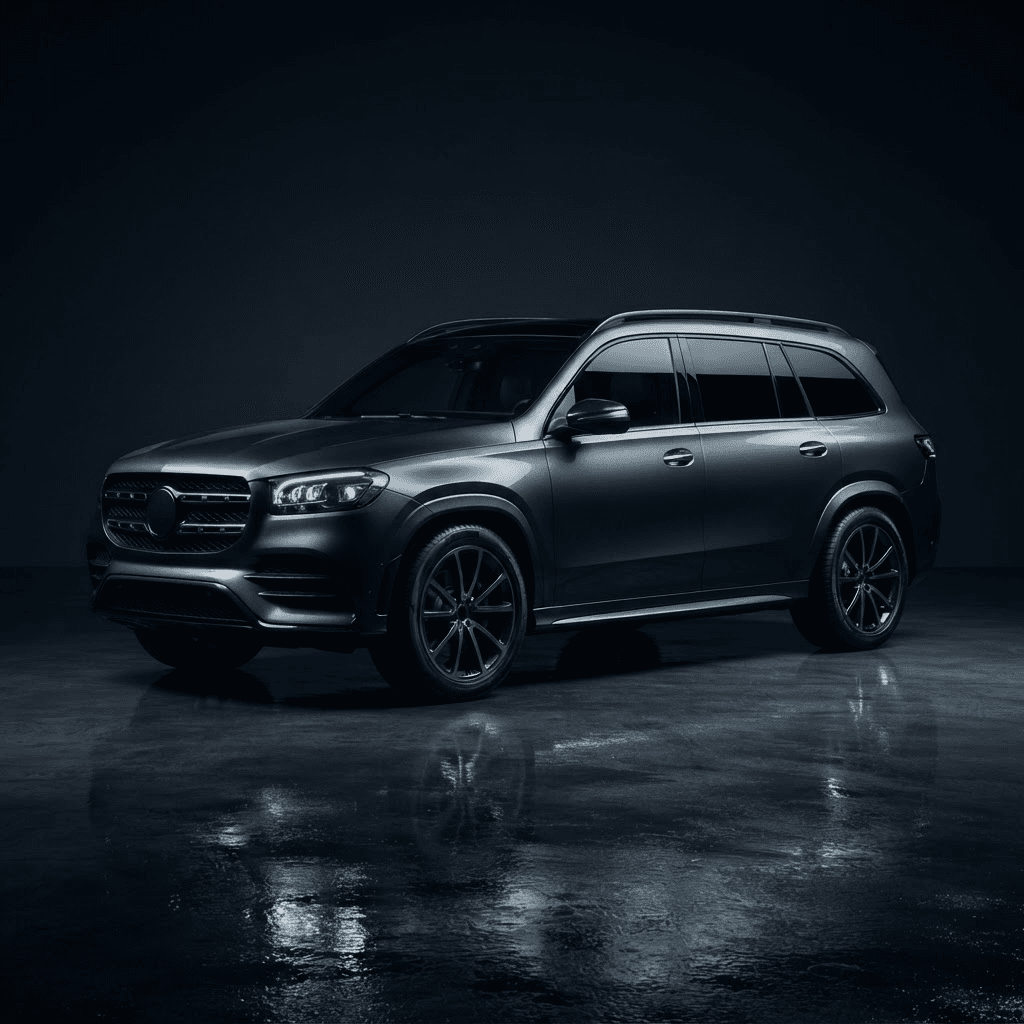 Premium lüks SUV — editorial avtomobil fotosu