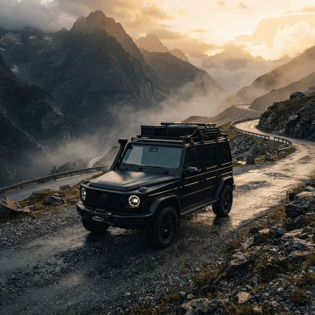 Premium off-road SUV — editorial