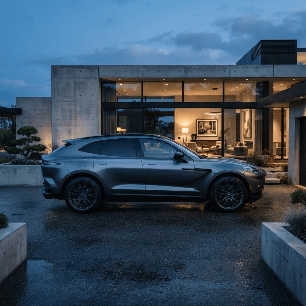 Müasir premium SUV — vizual nümunə